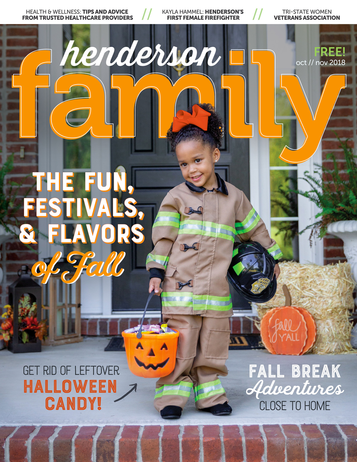 Henderson Family Oct/Nov 2018 Cover