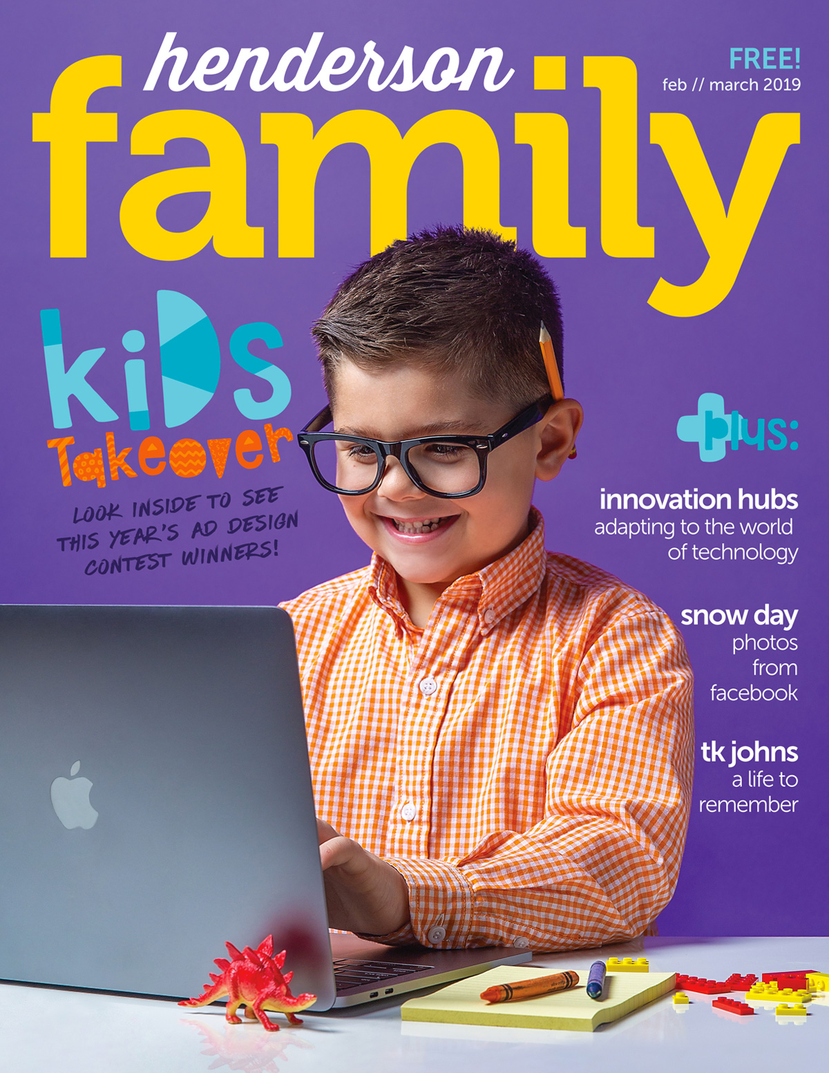 Henderson Family Feb/March 2019 Cover